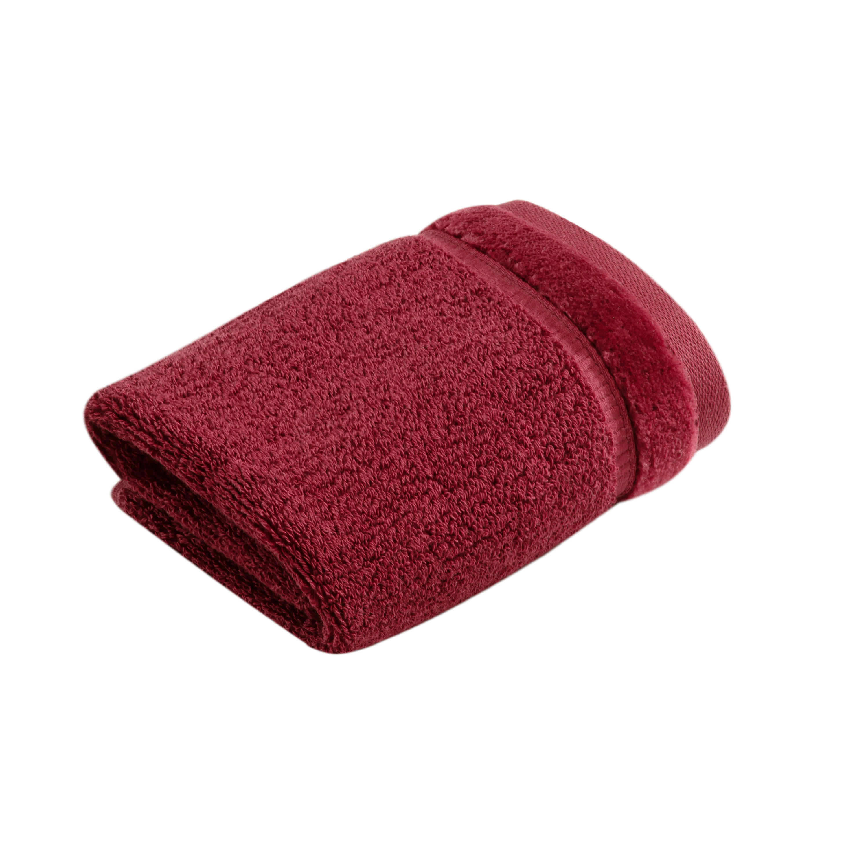 SEIFTUCH Pure  - Rot, Basics, Textil (30/30cm) - Vossen