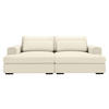 BIGSOFA in Chenille Beige  - Beige/Schwarz, Design, Textil (223/80/158cm) - Lomoco