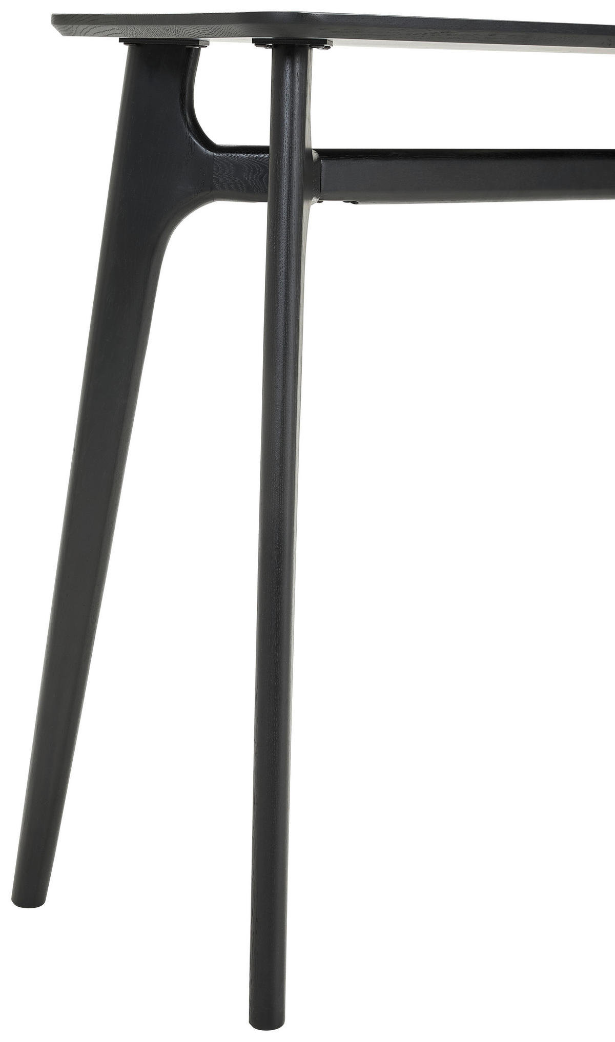 KONZOLOVÝ STOLEK, dub, černá, 100/80/35 cm - černá, Design, dřevo (100/80/35cm) - MID.YOU
