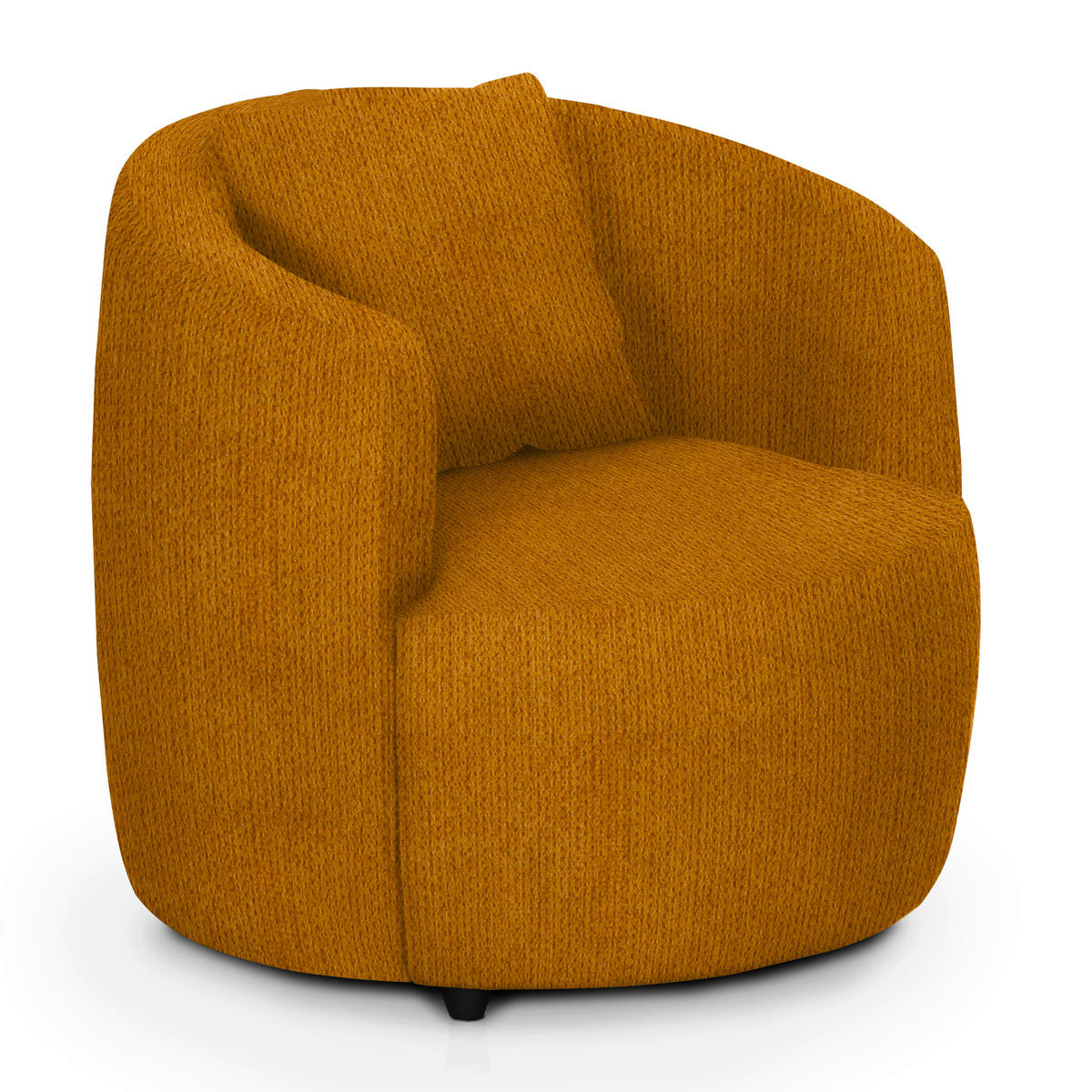 COCKTAILSESSEL - Gelb/Schwarz, Design, Kunststoff/Textil (81/74/81cm) - Livetastic