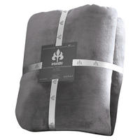KUSCHELDECKE 150/200 cm  - Grau, KONVENTIONELL, Textil (150/200cm) - Irisette