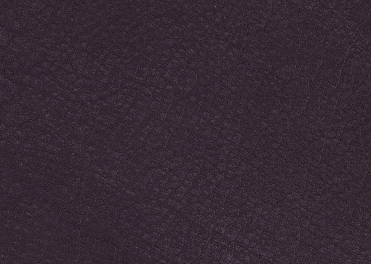 ECKSOFA in Echtleder Violett  210/130 cm  - Violett/Schwarz, Design, Leder/Metall (210/130cm) - Dieter Knoll