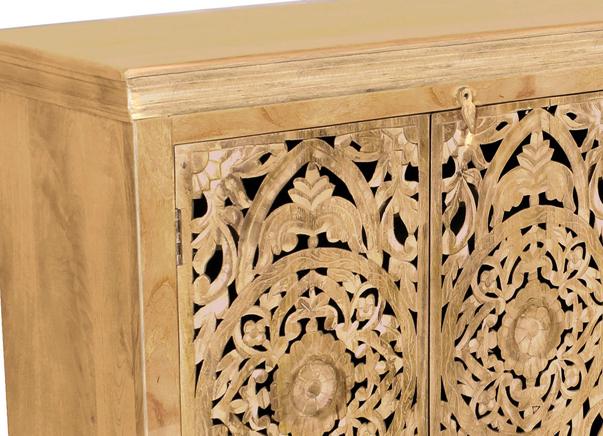 SIDEBOARD 140/90/40 cm  - Naturfarben, Design, Holz (140/90/40cm) - MID.YOU