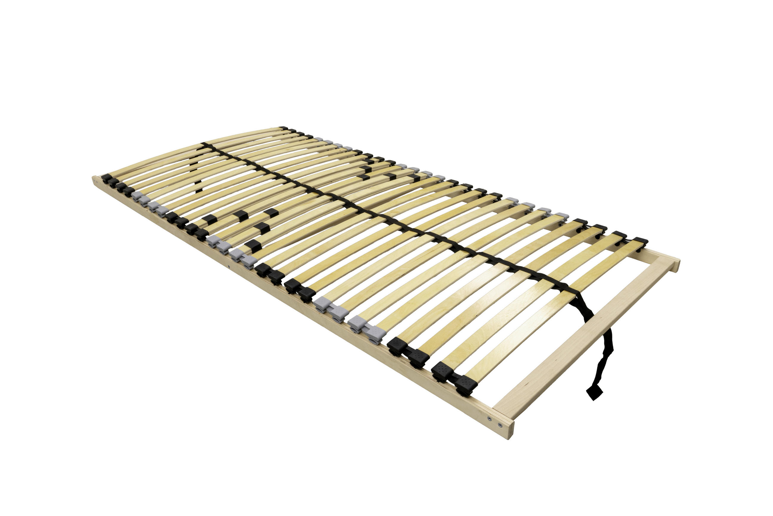 LATTENROST 80/200 cm Mittelzone verstellbar, Birke  - Naturfarben, Basics, Holz (80/200cm) - MID.YOU