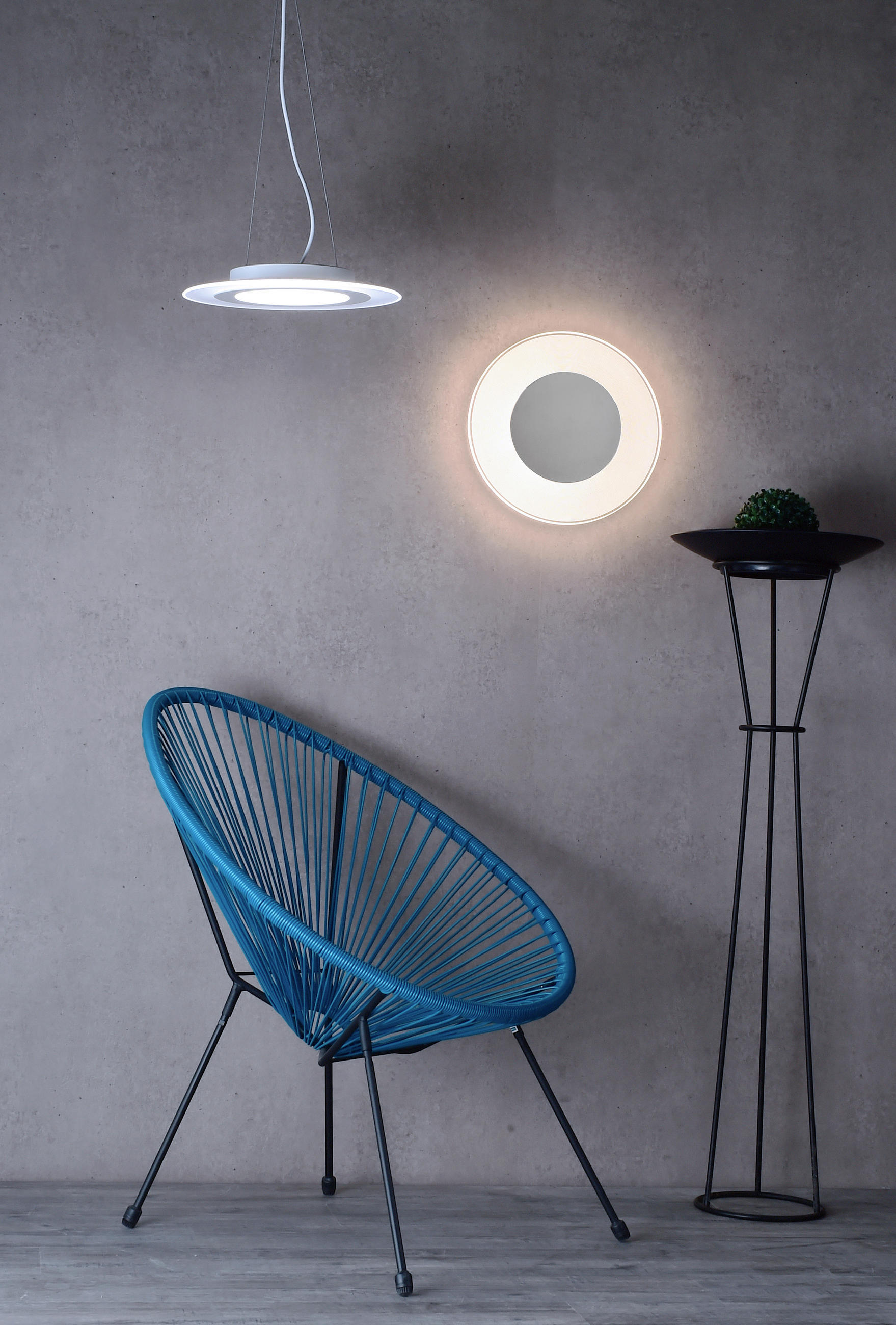 LED-DECKENLEUCHTE    29/29/4 cm  - Grau, Konventionell, Kunststoff/Metall (29/29/4cm)