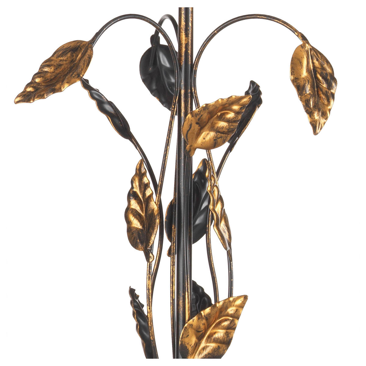 TISCHLEUCHTE 20/20/40 cm   - Bronzefarben/Cappuccino, KONVENTIONELL, Kunststoff/Metall (20/20/40cm)