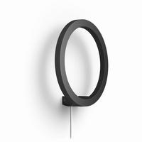 LED-WANDLEUCHTE White & Color Ambiance Sana 25,5/25,5 cm   - Schwarz, Design, Metall (25,5/25,5cm) - Philips HUE