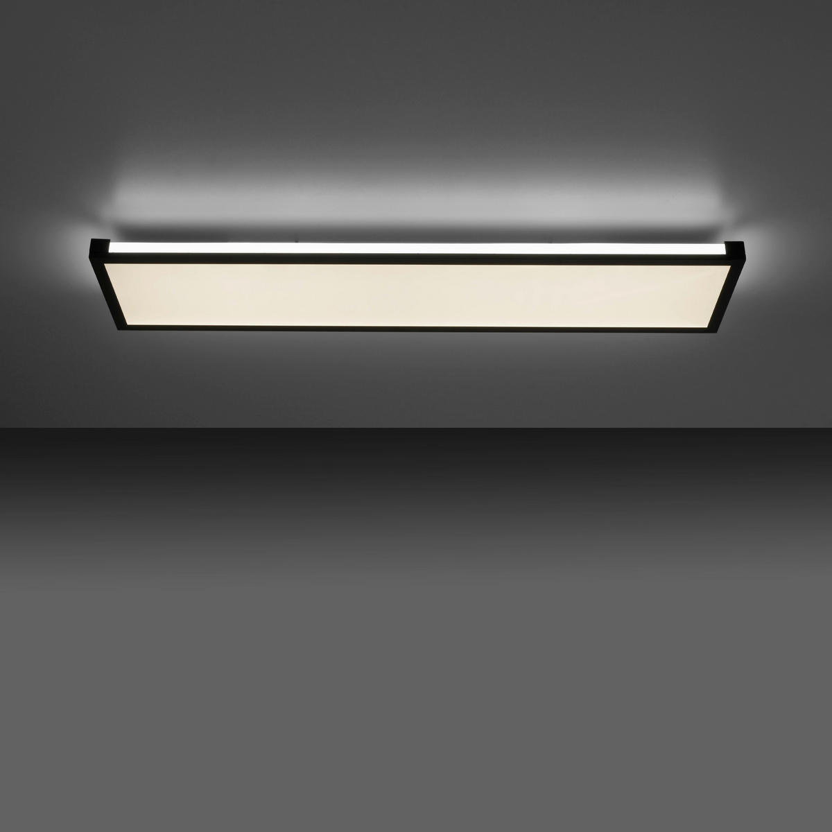 LED-PANEEL 100/25/7,1 cm  - Schwarz, Design, Kunststoff/Metall (100/25/7,1cm)