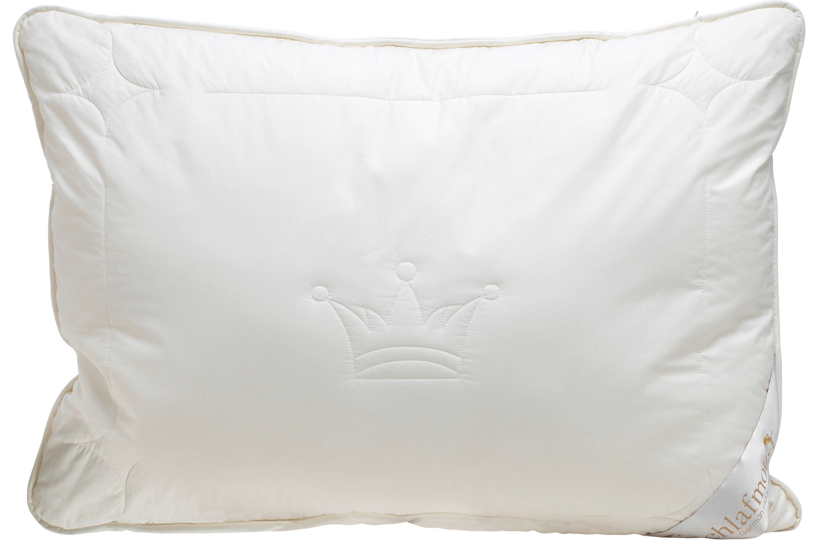 POLSTER 70/90 cm Faserbällchen  - Creme, Basics, Naturmaterialien/Textil (70/90cm) - Schlafmond