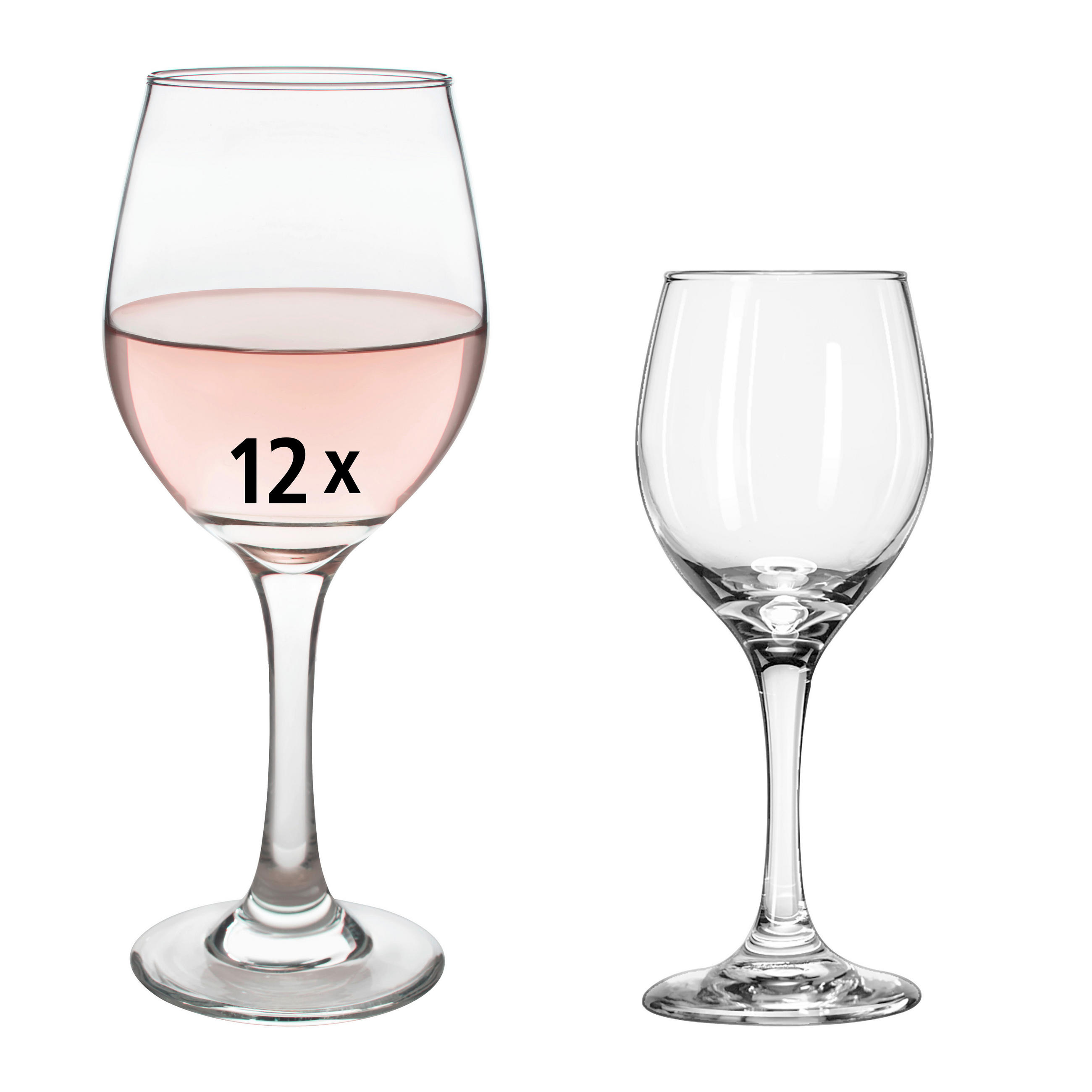 GLÄSERSET PERCEPTION  12-teilig  - Klar, Basics, Glas (7,5/18,5cm)