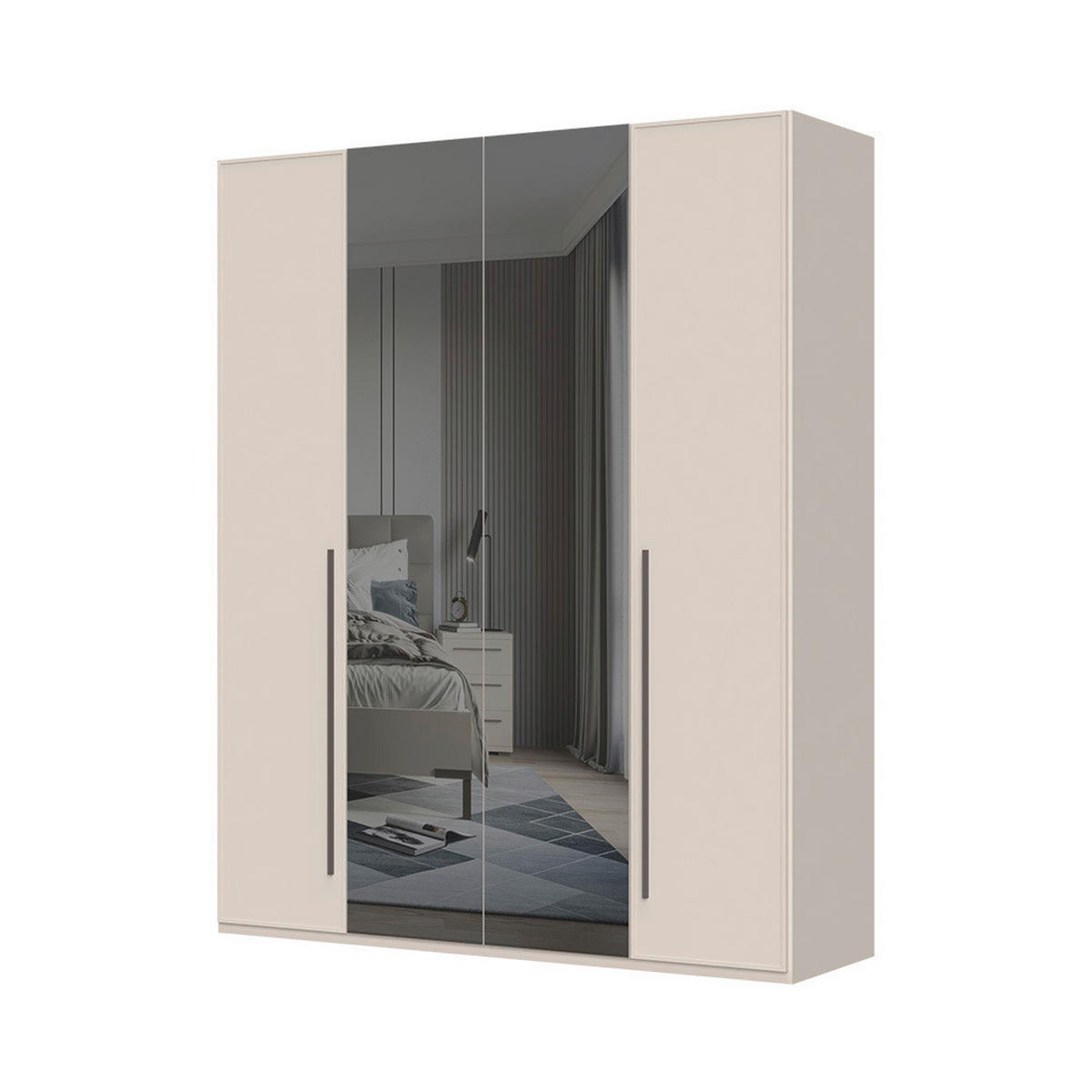 ORMAR SA KLASIČNIM VRATIMA  187/226/60 cm  - Dizajnerski, metal/pločasti materijal (187/226/60cm)