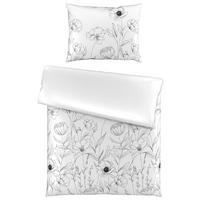 ÁGYNEMŰHUZAT-GARNITÚRA 140/200 cm  - fekete/fehér, Trend, textil (140/200cm) - Esposa