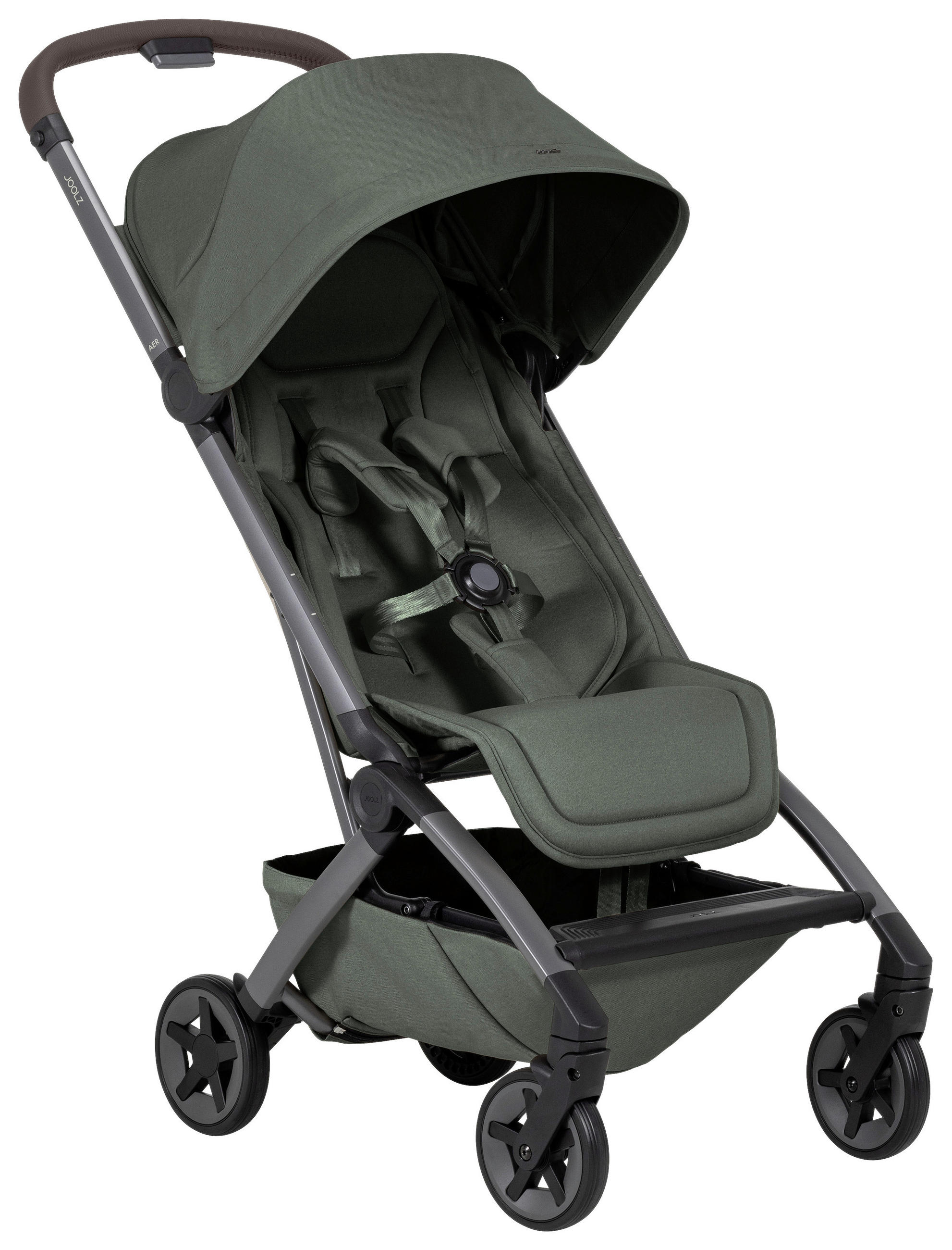 BUGGY Aer 2  - Dunkelgrün/Anthrazit, Basics (85/45/106,5cm) - Joolz