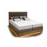 BOXSPRINGBETT 140/200 cm in Beige, Braun, Eichefarben - Eichefarben/Beige, Design, Holz/Textil (140/200cm) - Linea Natura BOXSPRINGBETT 140/200 cm in Beige, Braun, Eichefarben - Eichefarben/Beige, Design, Holz/Textil (140/200cm) - Linea Natura