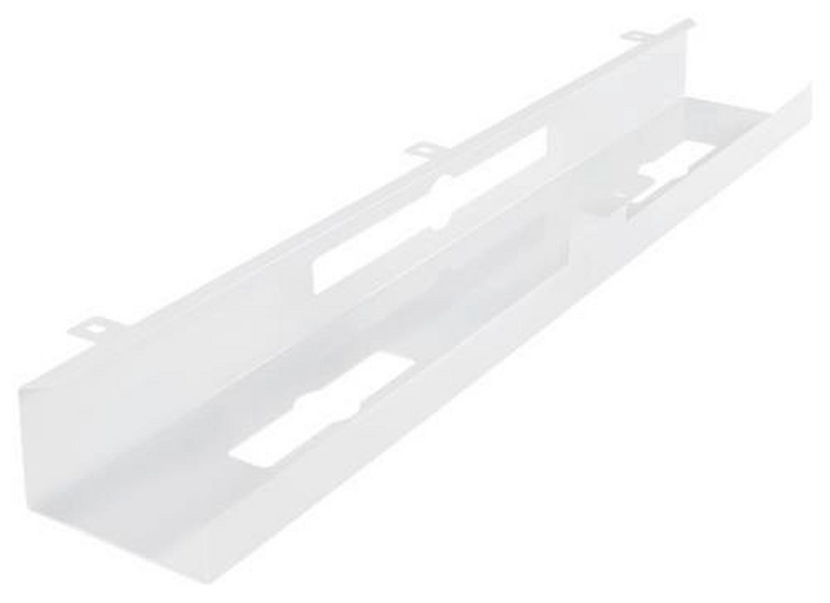 KABELKANAL 80/13/7 cm  in Weiss  - Weiss, Basics, Metall (80/13/7cm) - MID.YOU