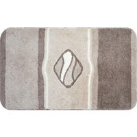 BADTEPPICH Jewel Taupe 70/120 cm  - Taupe, Basics, Kunststoff/Textil (70/120cm)