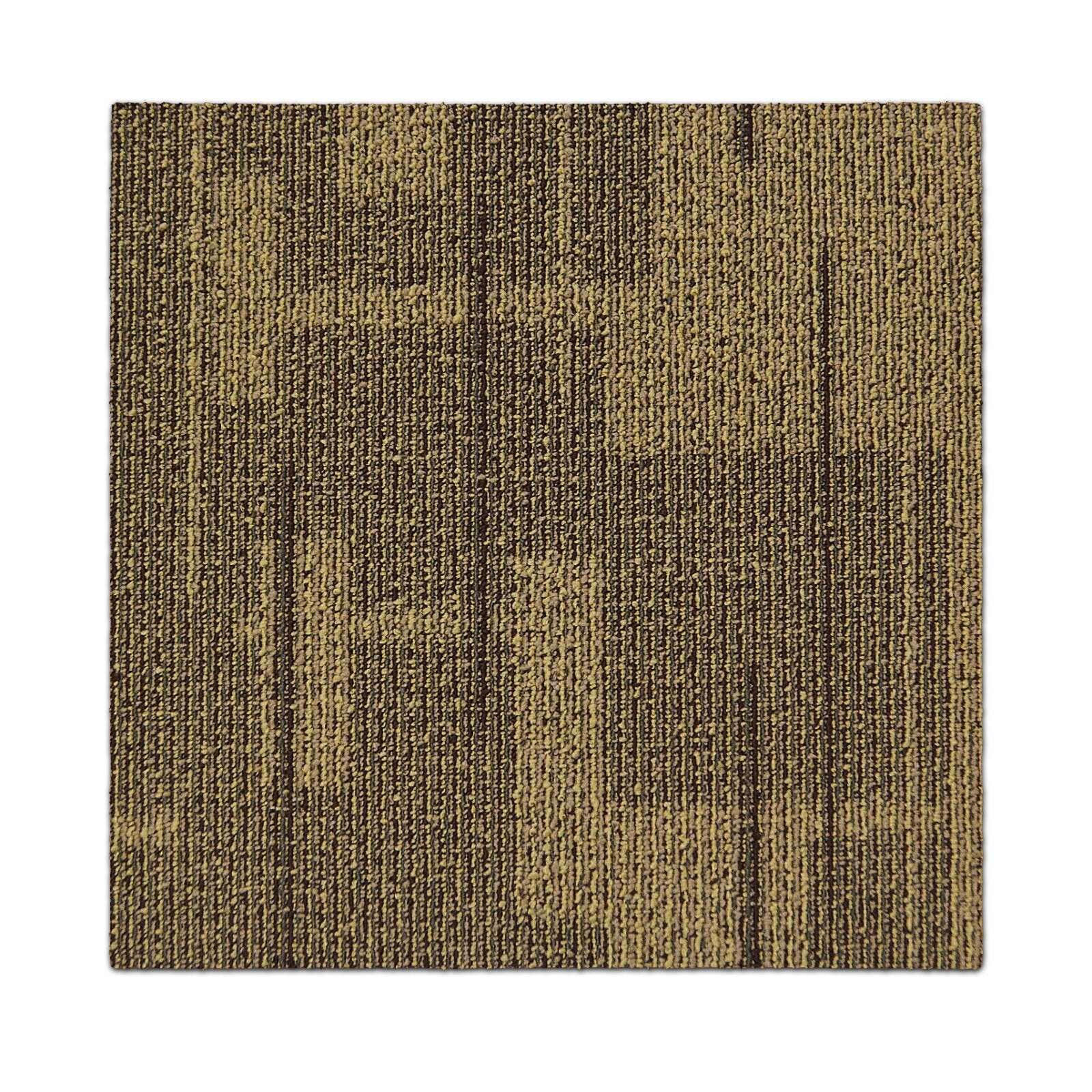 Floordirekt Teppichfliese Andorra Khaki 50x50 cm