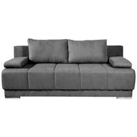 TROSJED tekstil, drvo  antracit    - antracit, Design, tekstil/drvo (205/75/85cm)