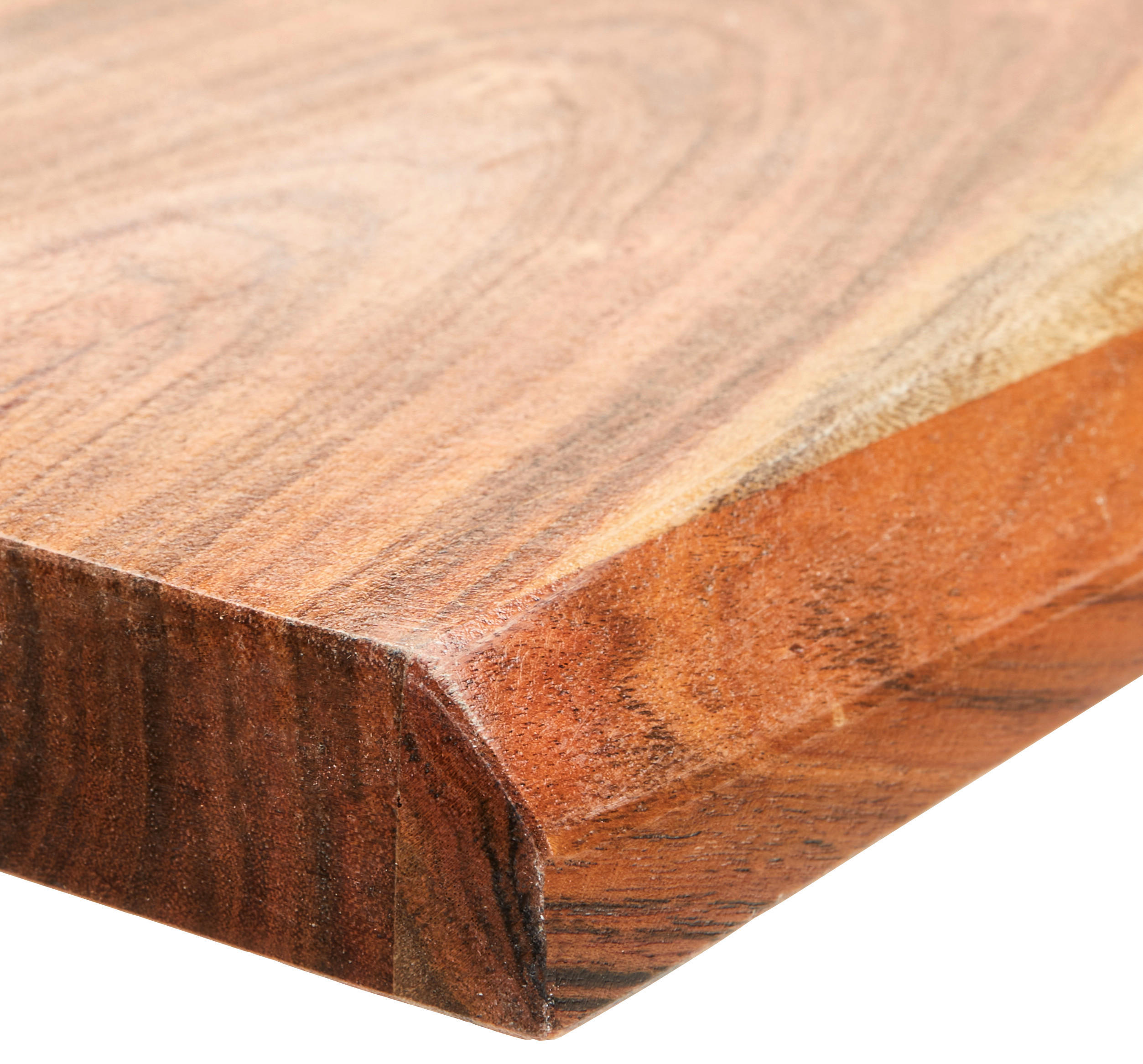 WANDBOARD Akazie massiv Naturfarben  - Naturfarben, Natur, Holz (60/3,5/20cm) - Livetastic