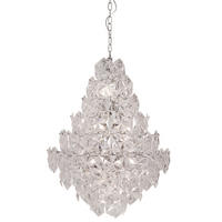 HÄNGELEUCHTE MONARQUE GRANDE 58/195 cm   - Klar/Chromfarben, LIFESTYLE, Kunststoff/Metall (58/195cm) - By Rydéns
