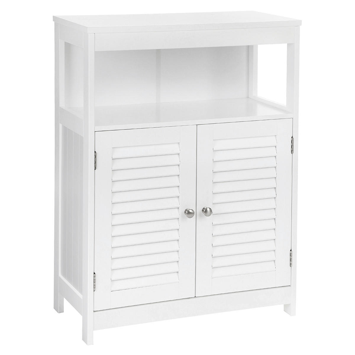 MIDISCHRANK 60/80/30 cm  - Silberfarben/Schwarz, Trend, Holzwerkstoff/Metall (60/80/30cm) - MID.YOU
