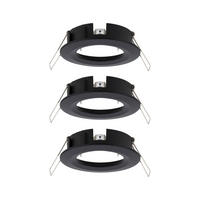 DECKENLEUCHTE 8,4 cm  - Schwarz/Alufarben, Basics, Metall (8,4cm) - Paulmann