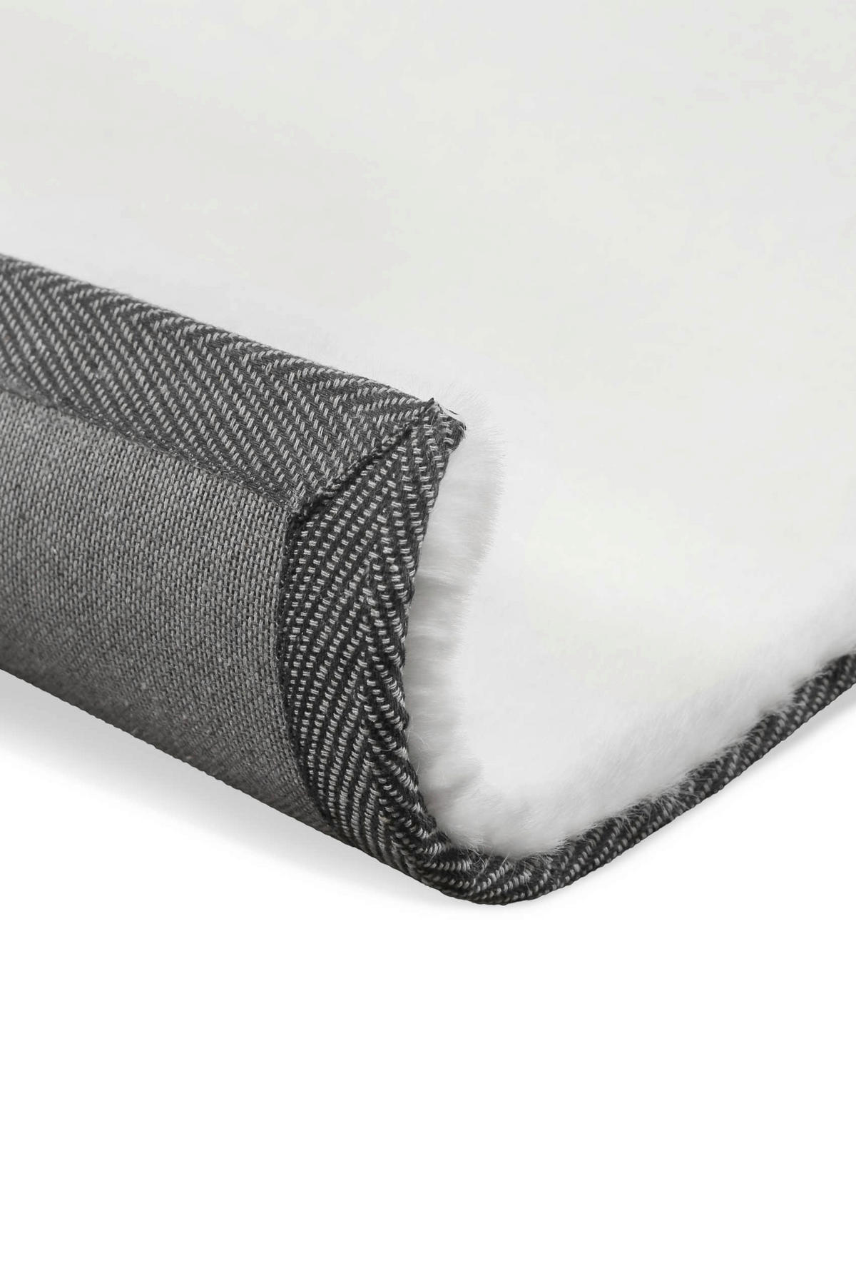 HOCHFLORTEPPICH 80/150 cm Anna Weiß  - Weiß, KONVENTIONELL, Textil (80/150cm) - WECON HOME BASIC