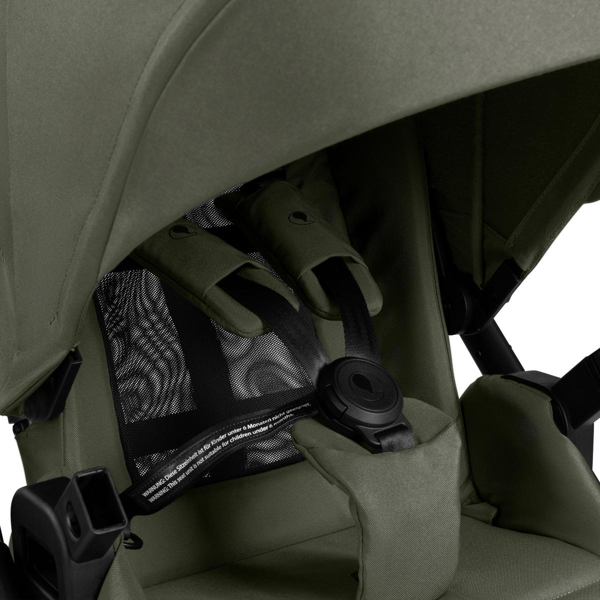 KINDERWAGEN  Samba 2  Avocado  - Schwarz/Olivgrün, Basics, Metall (60/108/88cm) - ABC Design