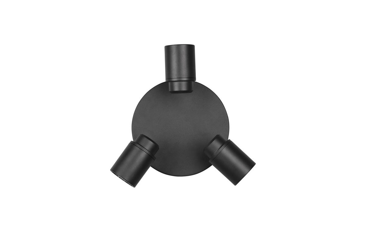 STRAHLER Angelo 20/15 cm   - Schwarz, KONVENTIONELL, Metall (20/15cm) - Trio Leuchten