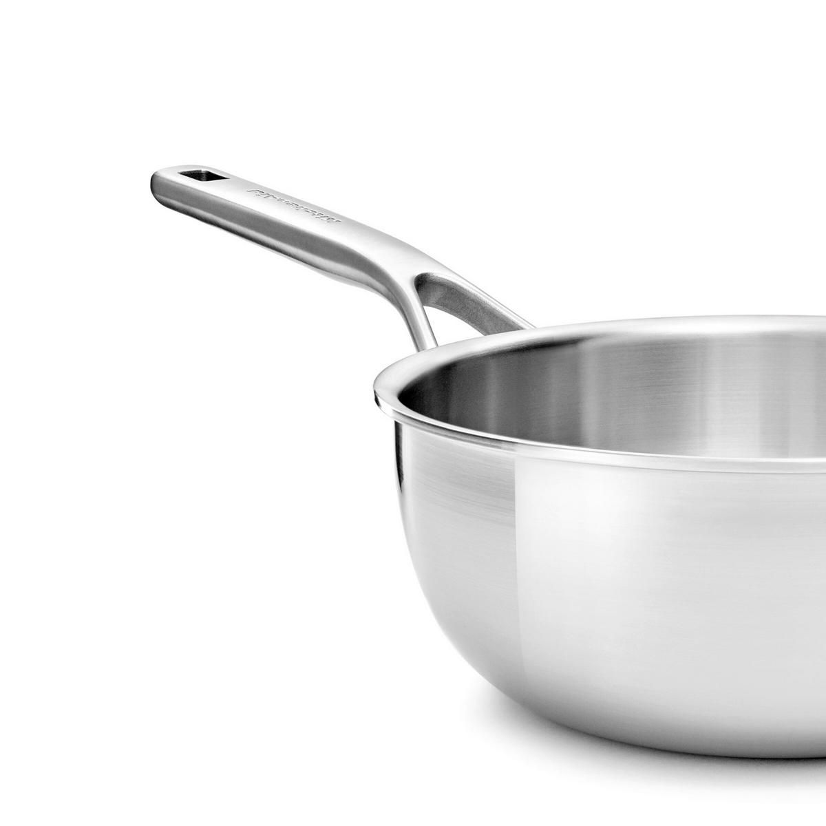 KASSEROLLE Multi-Ply Stainless Steel 3.7 L  - Edelstahlfarben, Basics, Metall (24cm) - Kitchenaid