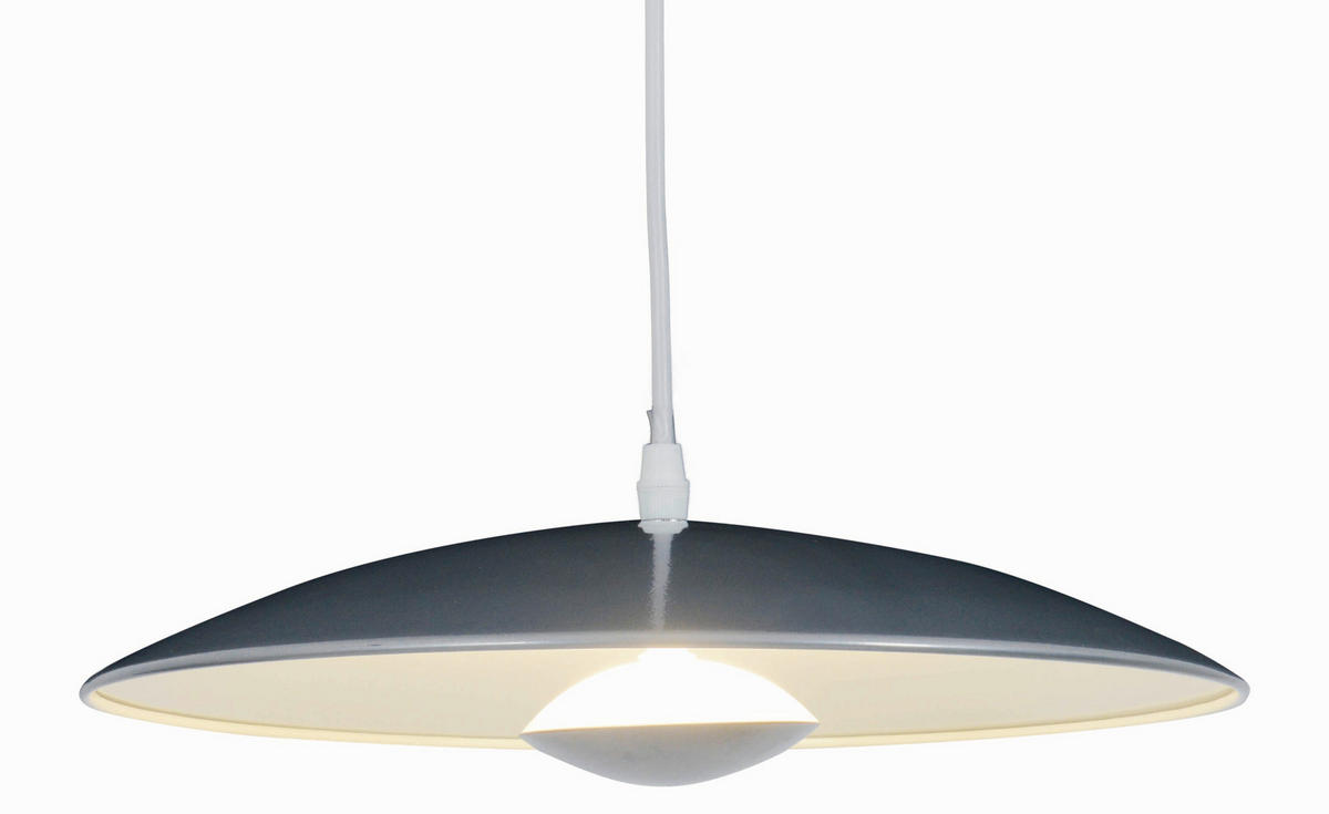 LED-HÄNGELEUCHTE Oslo 34/125 cm   - Silberfarben, Design, Metall (34/125cm) - Näve