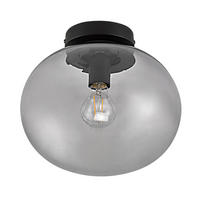 DECKENLEUCHTE 27,5/24 cm   - Schwarz, Basics, Glas/Metall (27,5/24cm) - Nordlux