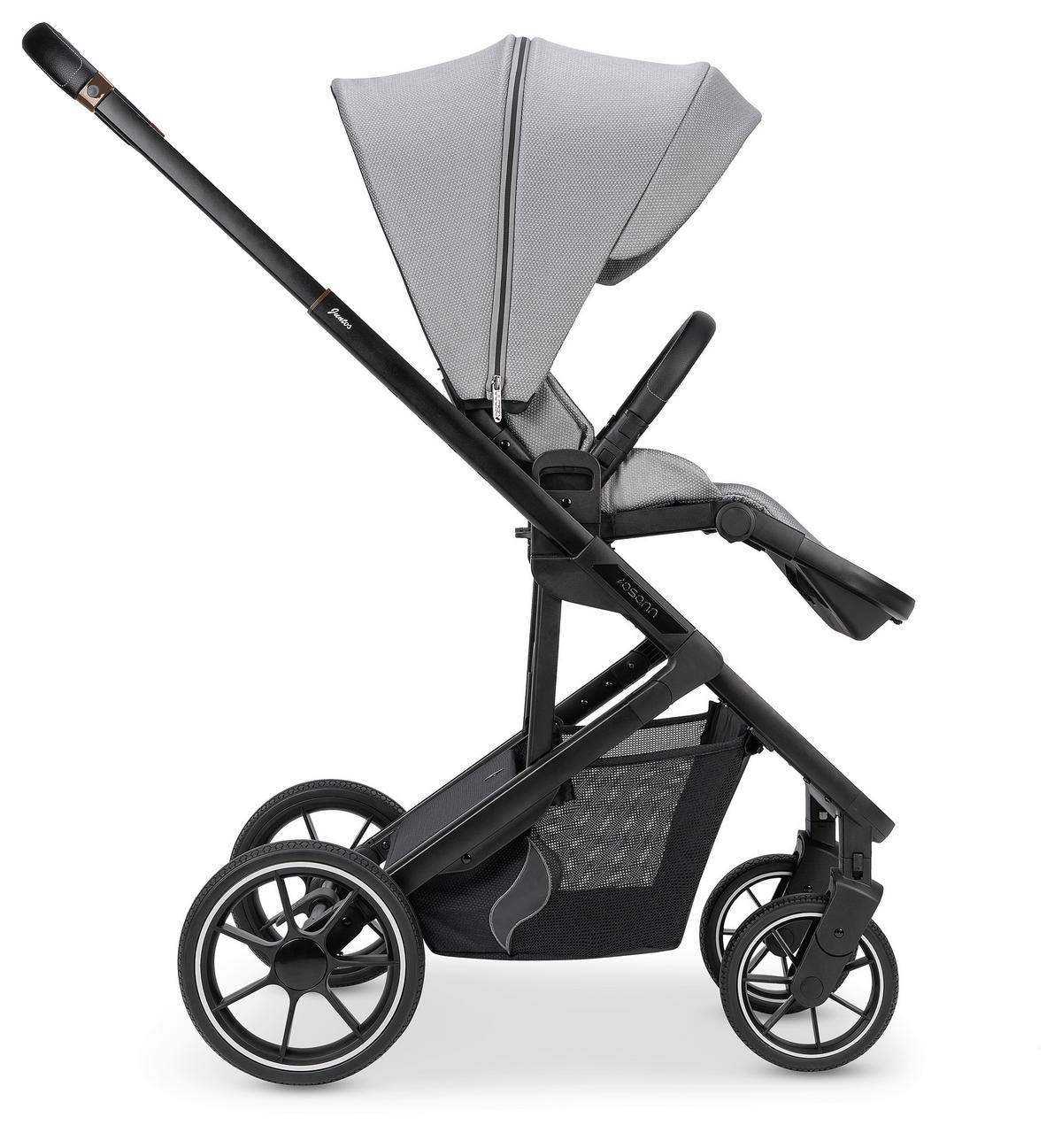 KOMBIKINDERWAGEN  Juntos  Rock  - Hellgrau, Basics (84/97,5/53,5cm) - Osann