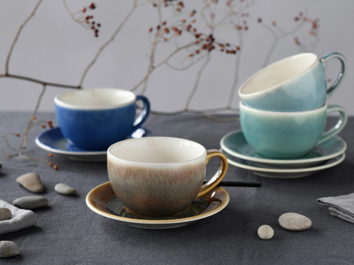 TASSENSET Caldera 8-teilig  - Multicolor, Basics, Keramik - Creatable