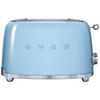 TOASTER 50´s Style  - Hellblau, Basics, Metall (31/19,8/19,5cm) - SMEG