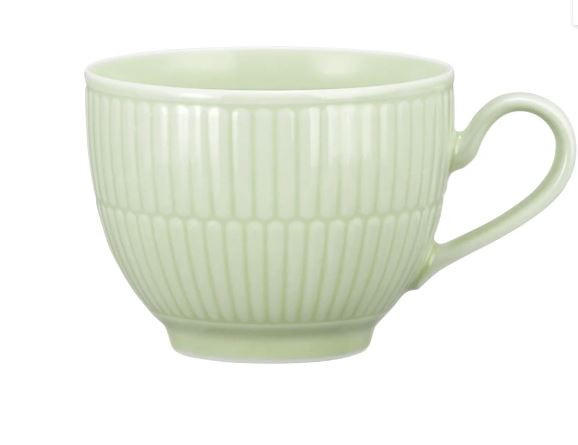 KAFFEETASSE Amina Saladon  - Grün, KONVENTIONELL, Keramik (11.5/8.8/6.7cm) - Seltmann Weiden
