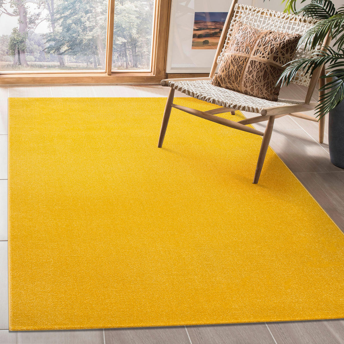 STAZA 80/200 cm   žuta  Uni  - žuta, Lifestyle, tekstil/plastika (80/200cm)