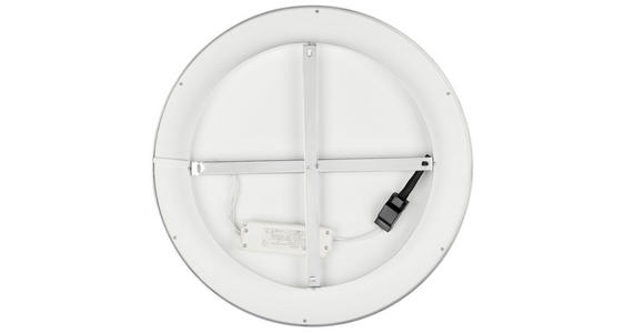 LED-DECKENLEUCHTE Phoenix 48,5/5,5 cm  - Alufarben, Basics, Metall (48,5/5,5cm) - Novel