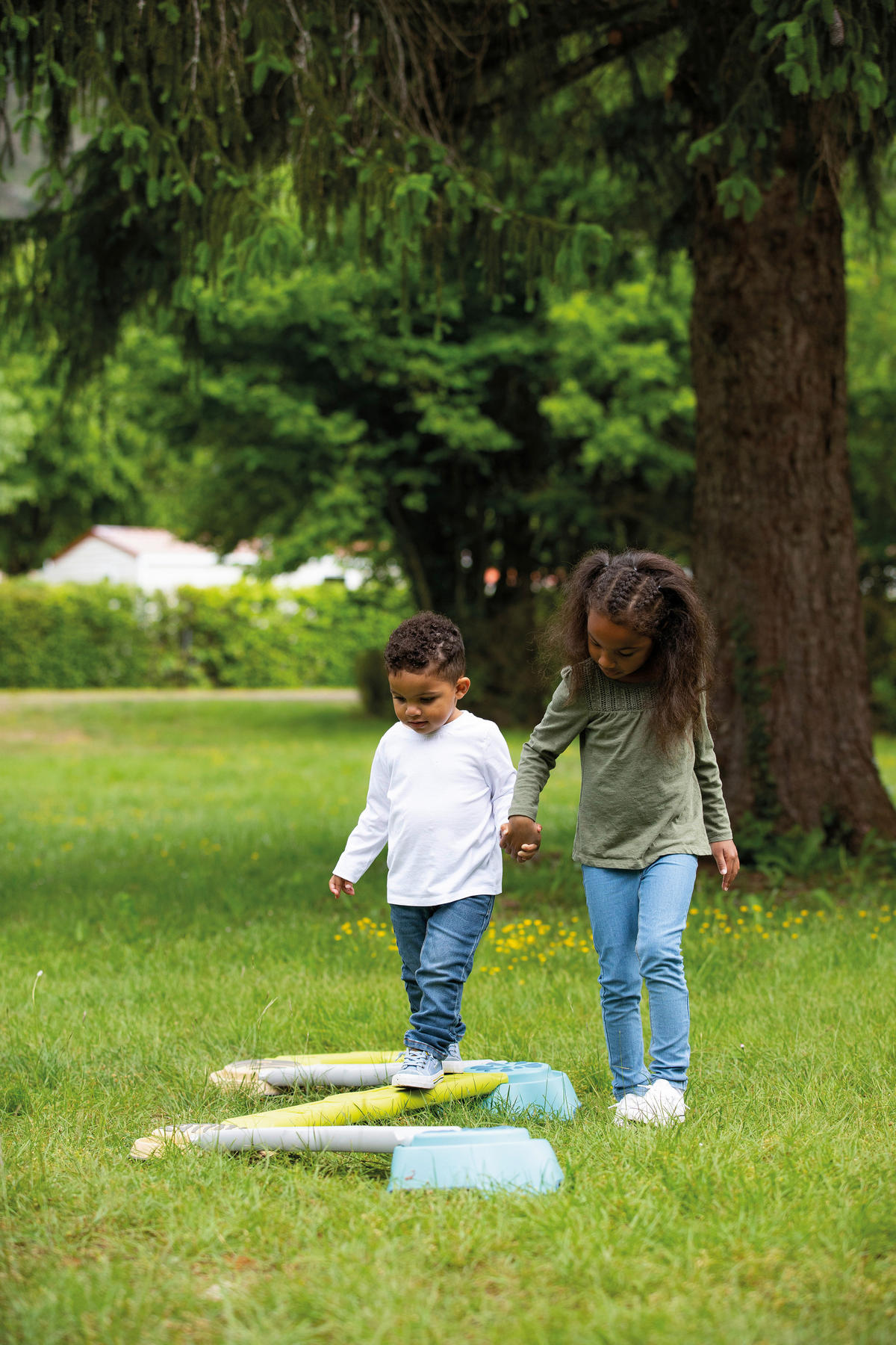 BALANCIERPARCOURS  - Multicolor, Basics, Kunststoff (72/41/16cm) - Simba