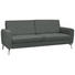 SCHLAFSOFA in Metall, Textil Dunkelgrau - Chromfarben/Dunkelgrau, Design, Textil/Metall (207/91/88cm) - Carryhome SCHLAFSOFA in Metall, Textil Dunkelgrau - Chromfarben/Dunkelgrau, Design, Textil/Metall (207/91/88cm) - Carryhome
