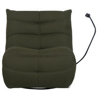 GUNGSTOL i vävt tyg grön  - grön/svart, Modern, metall/textil (91,4/92,7/107,9cm) - Livetastic