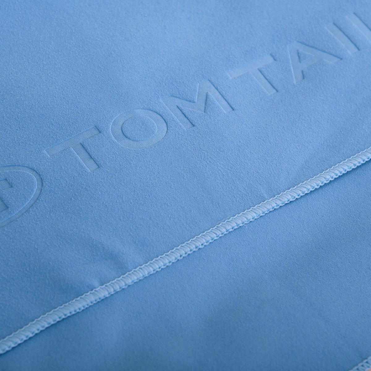 SPORTHANDTUCH Blau  - Blau, Basics, Textil (50/100cm) - Tom Tailor
