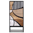 KOMMODE 50/110/42 cm Mangoholz massiv  - Goldfarben/Schwarz, Design, Holz/Holzwerkstoff (50/110/42cm) - Landscape