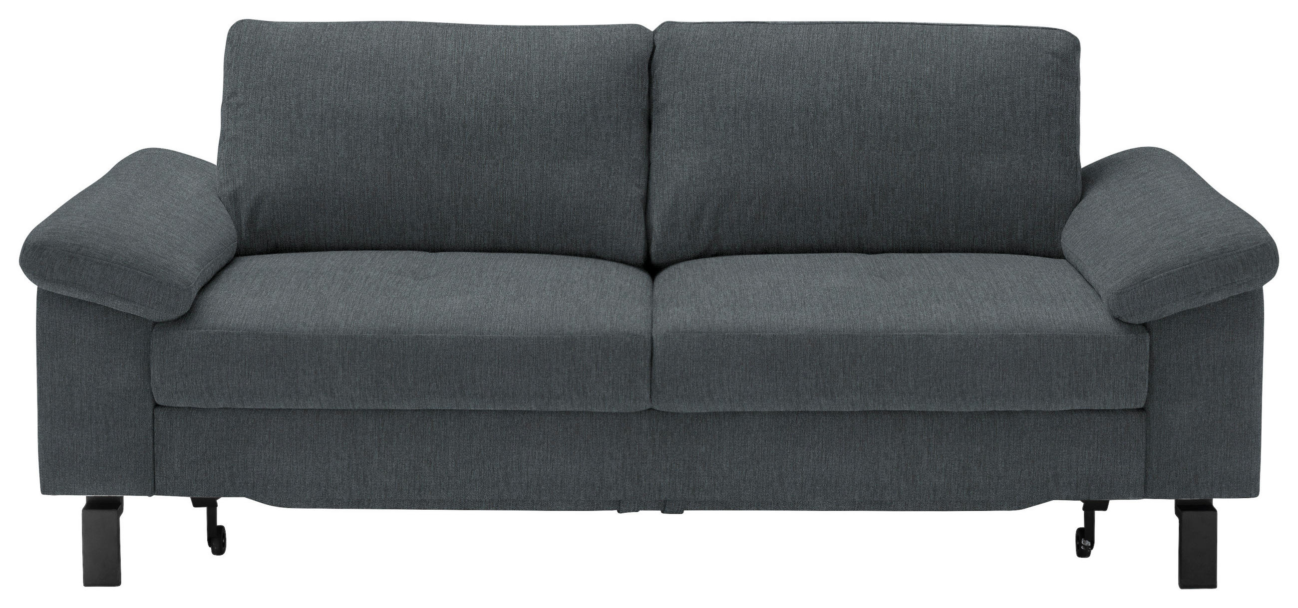 2,5-SITZER in Dunkelgrau  - Dunkelgrau, Design (206/86/97cm) - Pure Home Lifestyle