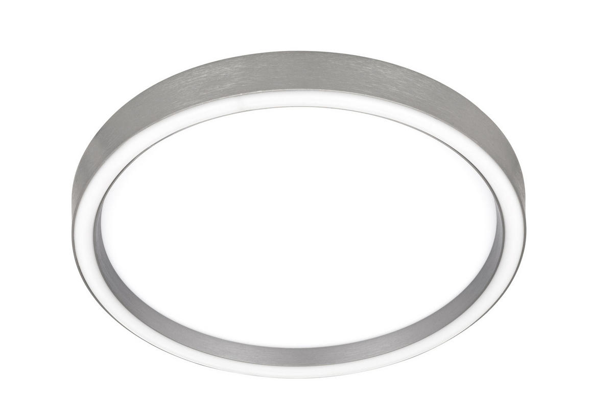 LED-DECKENLEUCHTE 22 W  30,5/5,5 cm    - Alufarben, Basics, Metall (30,5/5,5cm) - Novel