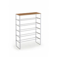 SKOHYLLA 66/90/25 cm  - vit/ek Artisan, Design, metall/trämaterial (66/90/25cm) - MID.YOU