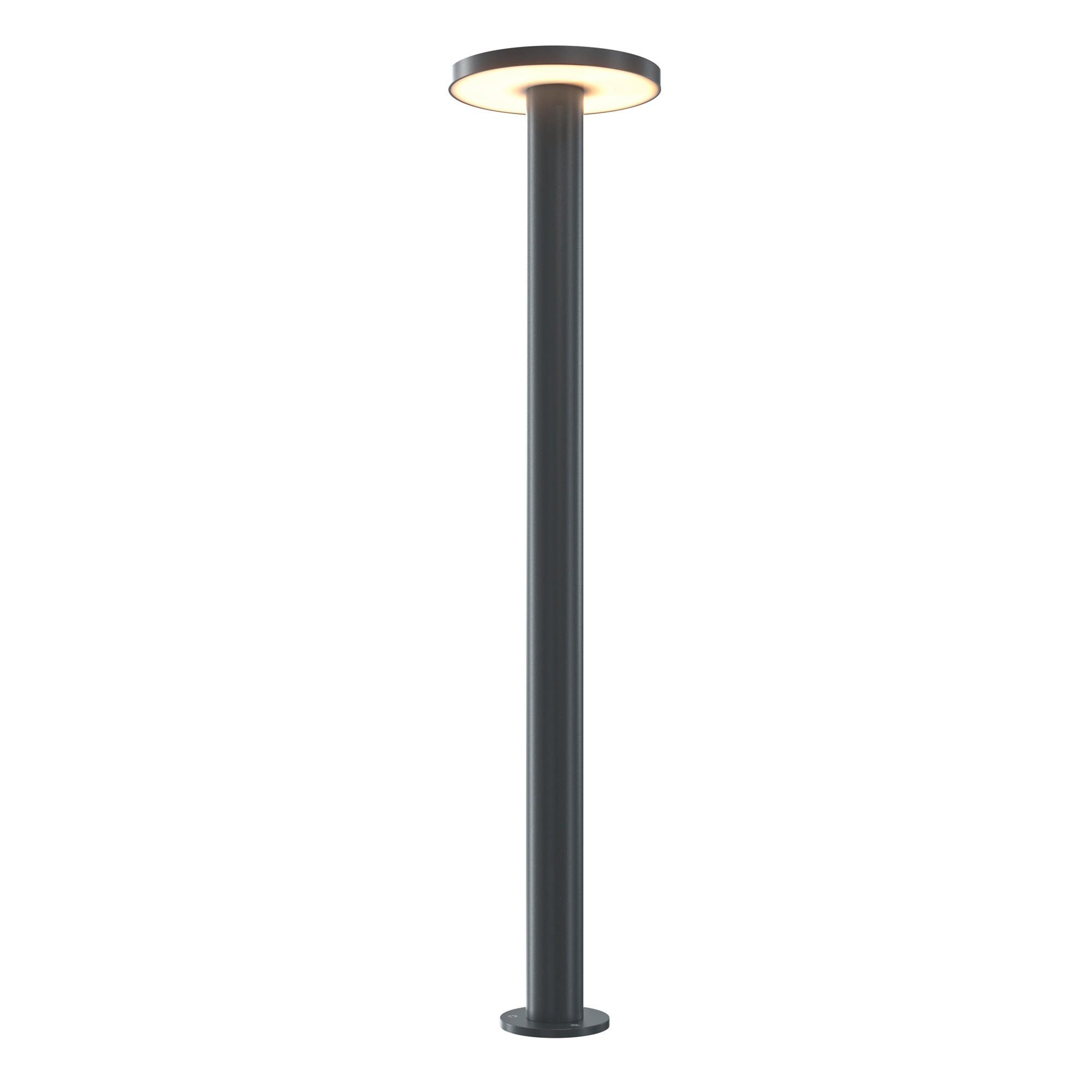 WEGELEUCHTE Outdoor 18/80 cm   - Graphitfarben, Trend, Metall (18/80cm) - MAYTONI