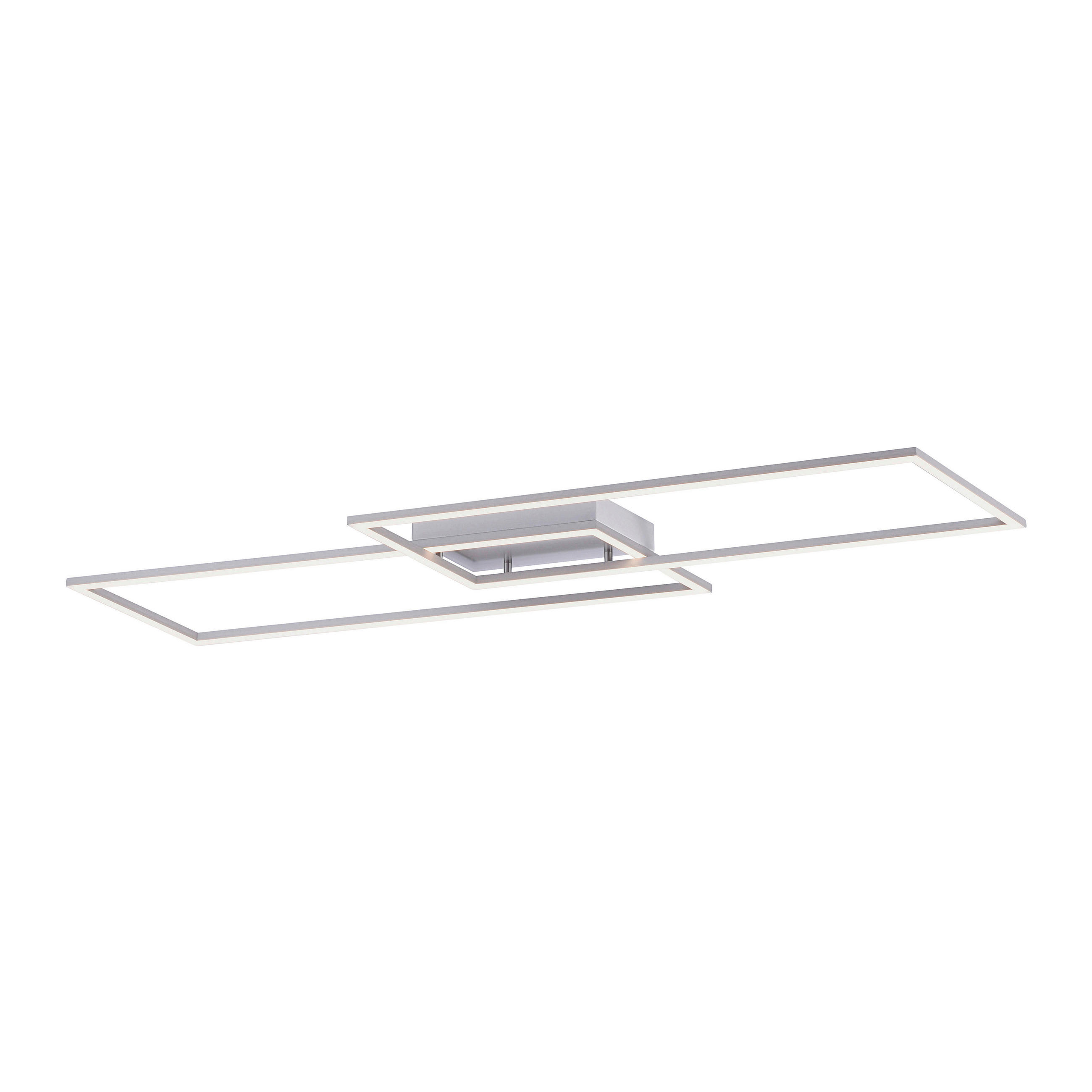 Paul Neuhaus Led-Deckenleuchte Inigo Chrom, Nickel 24.20x6.80x113.20 cm