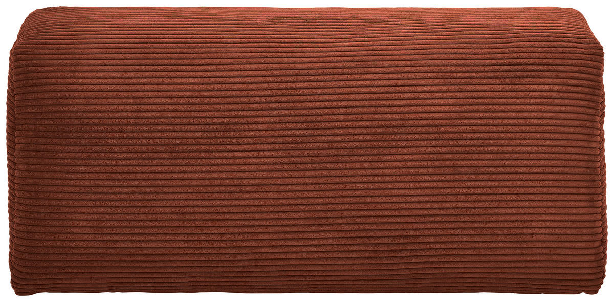 SCHLAFSOFA in Cord Kupferfarben  - Buchefarben/Schwarz, Konventionell, Holz/Kunststoff (255/86/123cm) - Livetastic