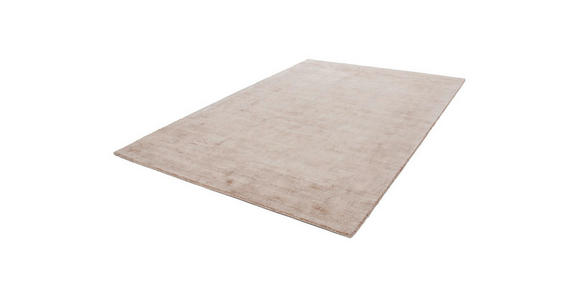 TEPPICH 80/150 cm Luxury 110 Elfenbein / Taupe Creme, Taupe  - Taupe/Creme, Basics, Textil (80/150cm) - Novel